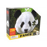 Puzzle 236 db Panda fej alakú állatok