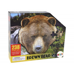 Puzzle 237 db Barnamedve fej téma