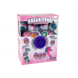 Cracking Glitter Egg Unicorn Draw Colorful Shell 12 db.