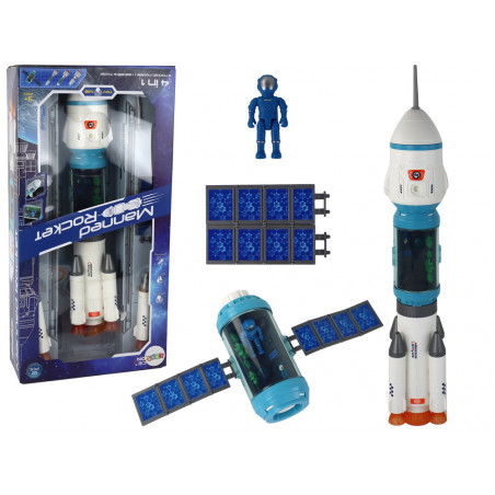 Cosmos Space Set Rocket Sound Light 12 db.