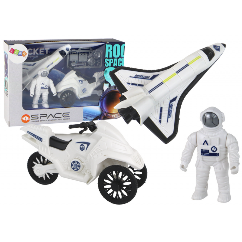 Space Space Mission Rocket Cosmonaut Set 4 részes