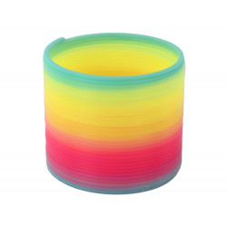 Ikonikus szivárványnyugtató rugós kütyü, 6 cm