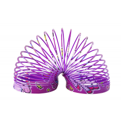 Ikonikus lila unikornis relaxációs rugó 6 cm