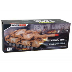 Távirányítós RC tank 27MHz sárga