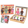 Rajzfilmfigura téma mágneses puzzle készlet