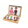 Rajzfilmfigura téma mágneses puzzle készlet