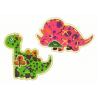 Színes Dinosaur Paradise arcade játék