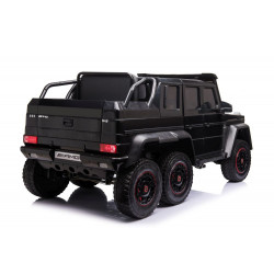 Akkumulátoros autó Mercedes G63 6x4 24V Fekete