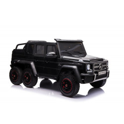 Akkumulátoros autó Mercedes G63 6x4 24V Fekete
