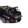 Akkumulátoros autó Mercedes G63 6x4 24V Fekete