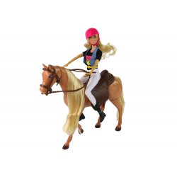 Anlily baba ló barna lovaglás mozgatható