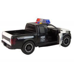 Offroad jármű Police fekete nyitóajtó hanglámpák