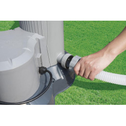 Deluxe medencetisztító készlet + Skimmer Bestway 58237