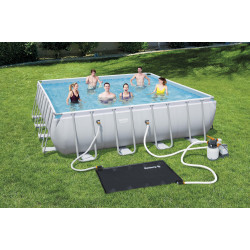 Deluxe medencetisztító készlet + Skimmer Bestway 58237