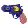 Kék és rózsaszín revolver fegyver Fényhangok