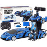 Car-Robot Transformation R/C 1:10 Blue Gesture Control