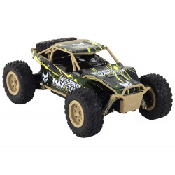 Távirányító Off-Road Car R/C 1:24 barna-zöld