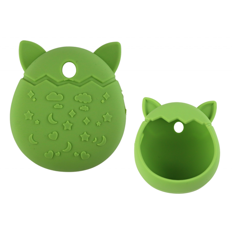 Tamagotchi Case zöld szilikon tok