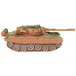 R/C Tank Távirányítós Fények Hang homok 1:18 27MHz
