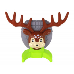 Családi arcade játék – karikadobás egy szarvasra