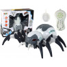 Nagy távirányítós RC Spider, elemmel működik, fehér és szürke