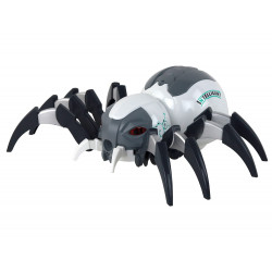 Nagy távirányítós RC Spider, elemmel működik, fehér és szürke