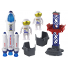 Space Mission Rocket Zero Space Rocket Astronauts