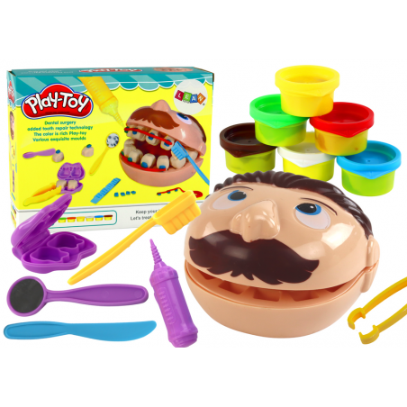 Play-Doh Little Dentist Dentist 6 színű kiegészítők készlete