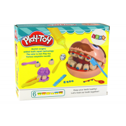 Play-Doh Little Dentist Dentist 6 színű kiegészítők készlete