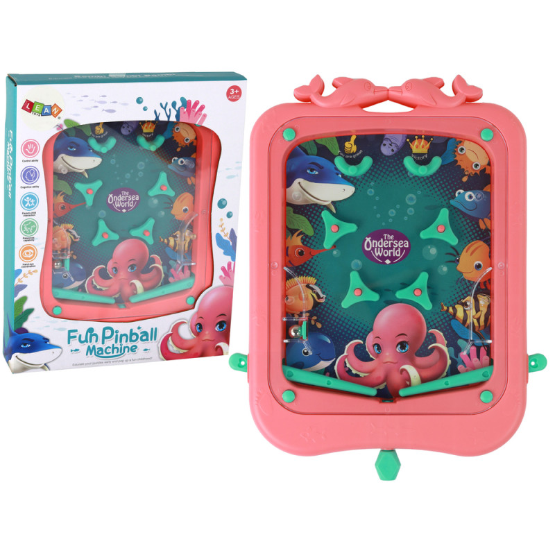 Mini flipper Arcade játék Pink Ball Game