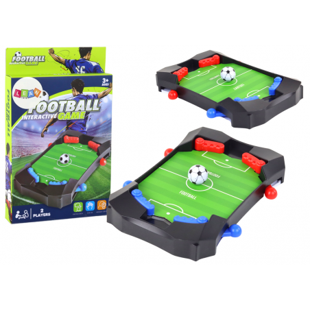 Mini asztali foci arcade játék 18,5 cm x 13,5 cm x 2,5 cm