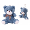 Teddy Bear Blue plüss kis ennivaló kabalája kulcstartó 10cm