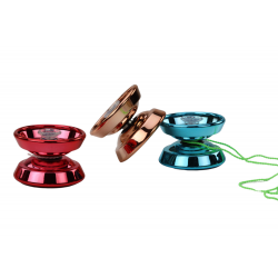 Yoyo Aluminium Classic Yoyo Blue Gold Red