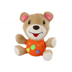 Teddy Bear Interaktív Teddy Bear Orange Játék 23 cm