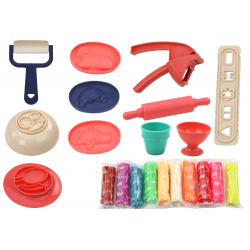 Playdough szett Konyhai kifacsart szakácstartozékok