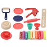 Playdough szett Konyhai kifacsart szakácstartozékok