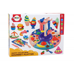 Playdough szett Konyhai kifacsart szakácstartozékok