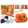Kreatív készlet, Dinosaur Dentist Playdough tartozékok