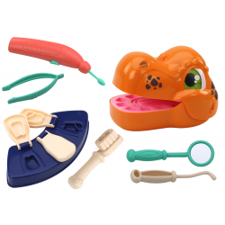 Kreatív készlet, Dinosaur Dentist Playdough tartozékok