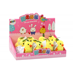 Sárga óramű Ugró Tyúk Levéllel