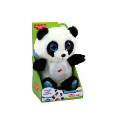 Panda mackó alvó lámpa altatódal ennivaló kabalája 30 cm