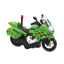 Rendőr motorkerékpár Motor Rendőrautó Fényhang Motorek Mix
