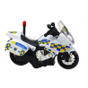 Rendőr motorkerékpár Motor Rendőrautó Fényhang Motorek Mix