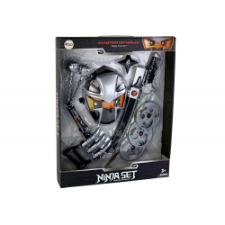 Ninja Warrior Set Sword Mask Shuriken Discs Claws Fist