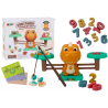 Tanulás számolni Oktatási játék Mérlegmérleg dinoszauruszok matematikai kártyák