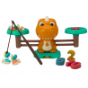 Tanulás számolni Oktatási játék Mérlegmérleg dinoszauruszok matematikai kártyák