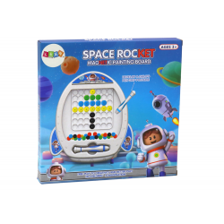 Mágneses tábla Space Rocket 7 Designs Pen