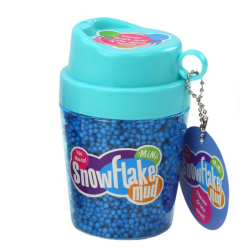 Squishy hungarocell golyók kék pohárban
