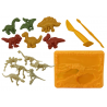 Magic Kinetic Sand Dinosaurs Skeletons Formák 6 db