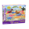 Magic Kinetic Sand Dinosaurs Skeletons Formák 6 db